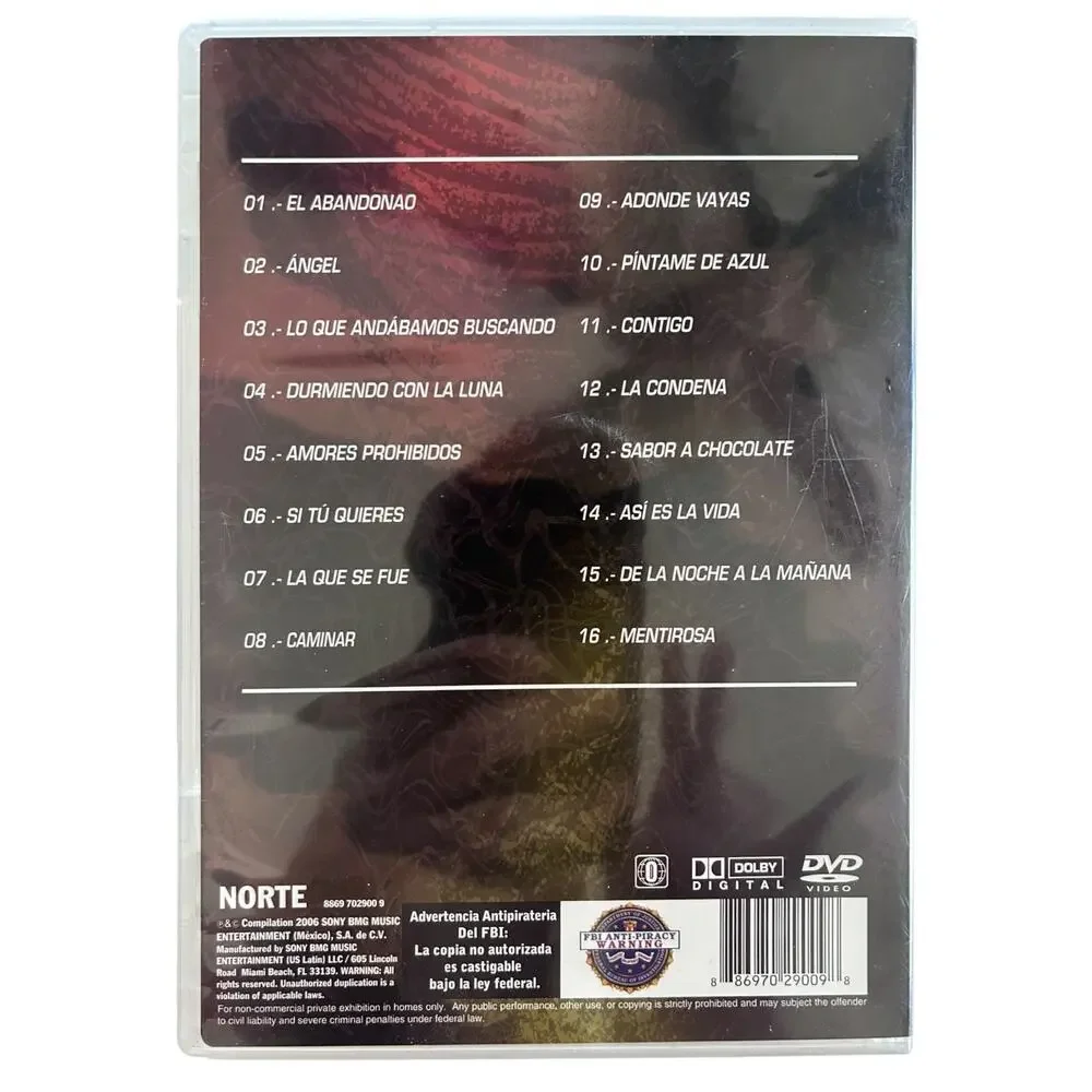 Elefante Exitos DVD 2006 Live Concert En Vivo Sony Norte Latin Rock Tested